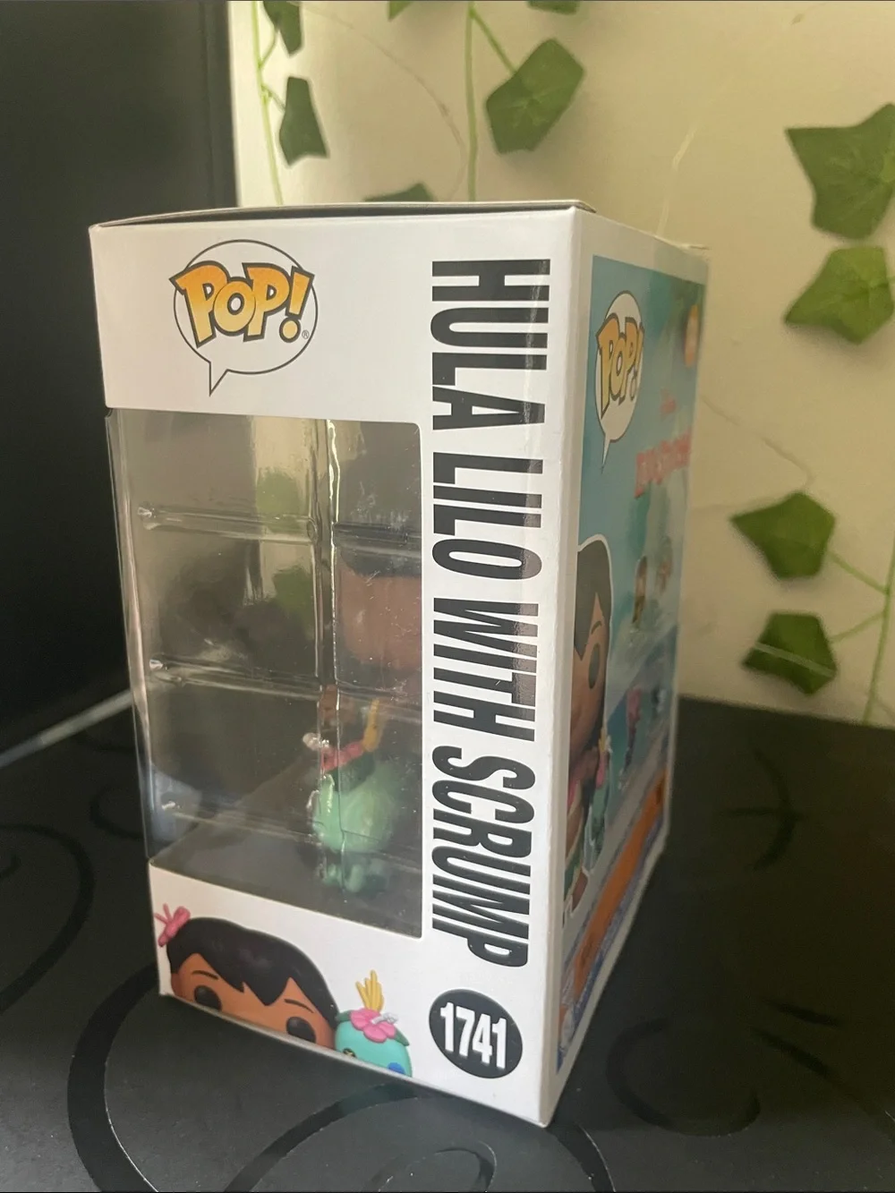Funko POP! Hula Lilo with Scrump - aqua, pink, green (see pics box damage)
